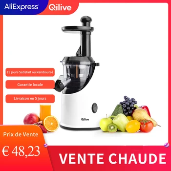 Qilive Masticating Juicer Fruit and Vegetable Juice Extractor Compact Mixer Juicer Food Processor Juicer Machine
Qilive Masticating Juicer Fruit and Vegetable Juice Extractor Compact Mixer Juicer Food Processor Juicer Machine