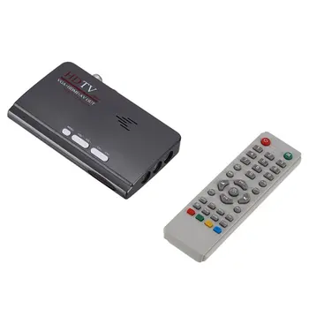 VGA DVB-T2 Digital TV Signal Receiver Decoder Mini TV Set Top Box with Remote Control Power Adapter
VGA DVB-T2 Digital TV Signal Receiver Decoder Mini TV Set Top Box with Remote Control Power Adapter