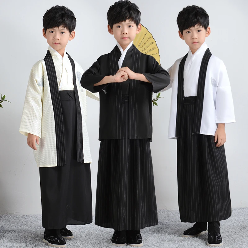 New Children's Kimono Boy Japanese Samurai Clothes National Style Traditional Costume Stage Performance Costume Halloween
New Children's Kimono Boy Japanese Samurai Clothes National Style Traditional Costume Stage Performance Costume Halloween