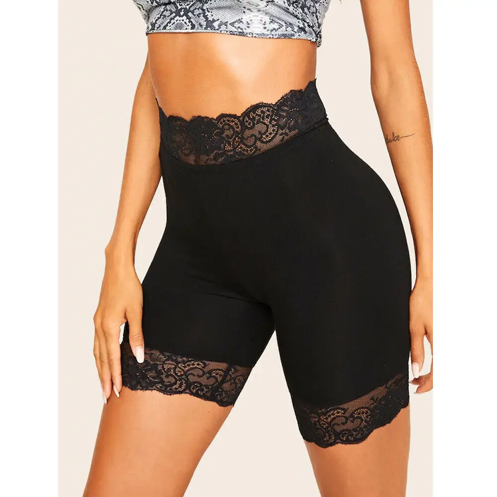 Womens Casual Safety Shorts Soft Lace Seamless Breathable Pants Short Black White
Womens Casual Safety Shorts Soft Lace Seamless Breathable Pants Short Black White