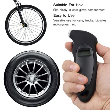 Digital Tire Pressure Gauge Meter Tester Backlight 150 PSI Car Bike Motorcycle durable манометр для шин
Digital Tire Pressure Gauge Meter Tester Backlight 150 PSI Car Bike Motorcycle durable манометр для шин