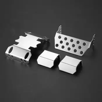 5pcs Stainless Steel Chassis Protection Plate Ordinary Design Operation Conveninently for Axial SCX10II RC Climbing Car
5pcs Stainless Steel Chassis Protection Plate Ordinary Design Operation Conveninently for Axial SCX10II RC Climbing Car