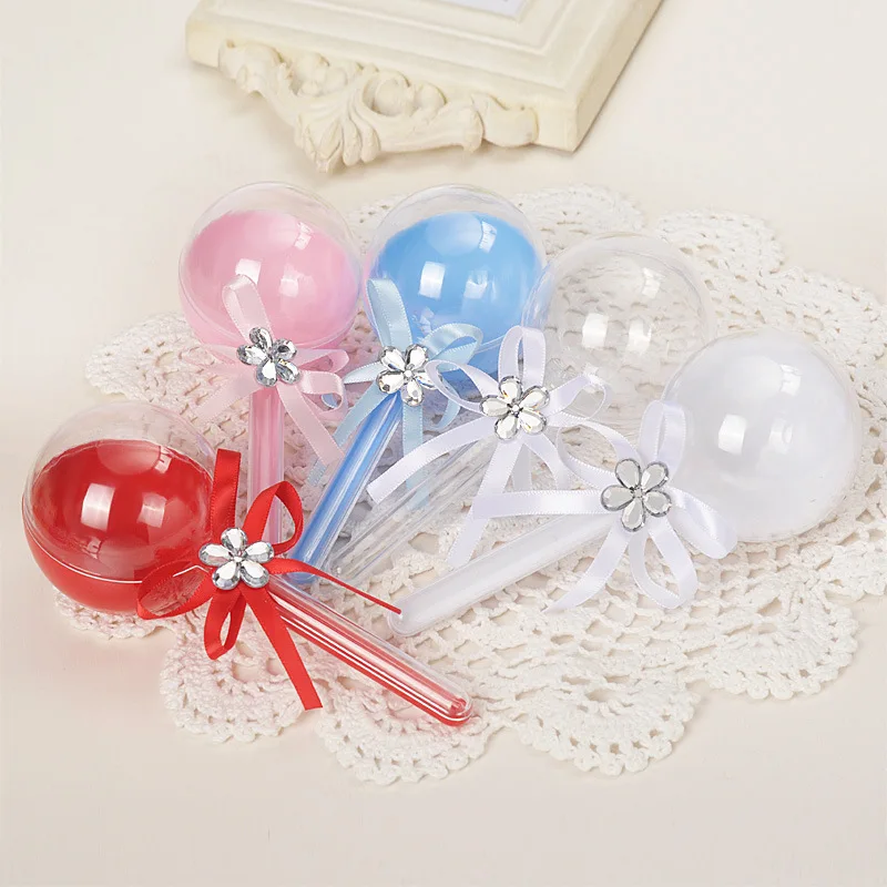 12pcs 6cm Lollipop Transparent Plastic Candy Box Wedding Decoration Baby Shower Christmas Birthday Party Favors Gifts Sweet Box
12pcs 6cm Lollipop Transparent Plastic Candy Box Wedding Decoration Baby Shower Christmas Birthday Party Favors Gifts Sweet Box