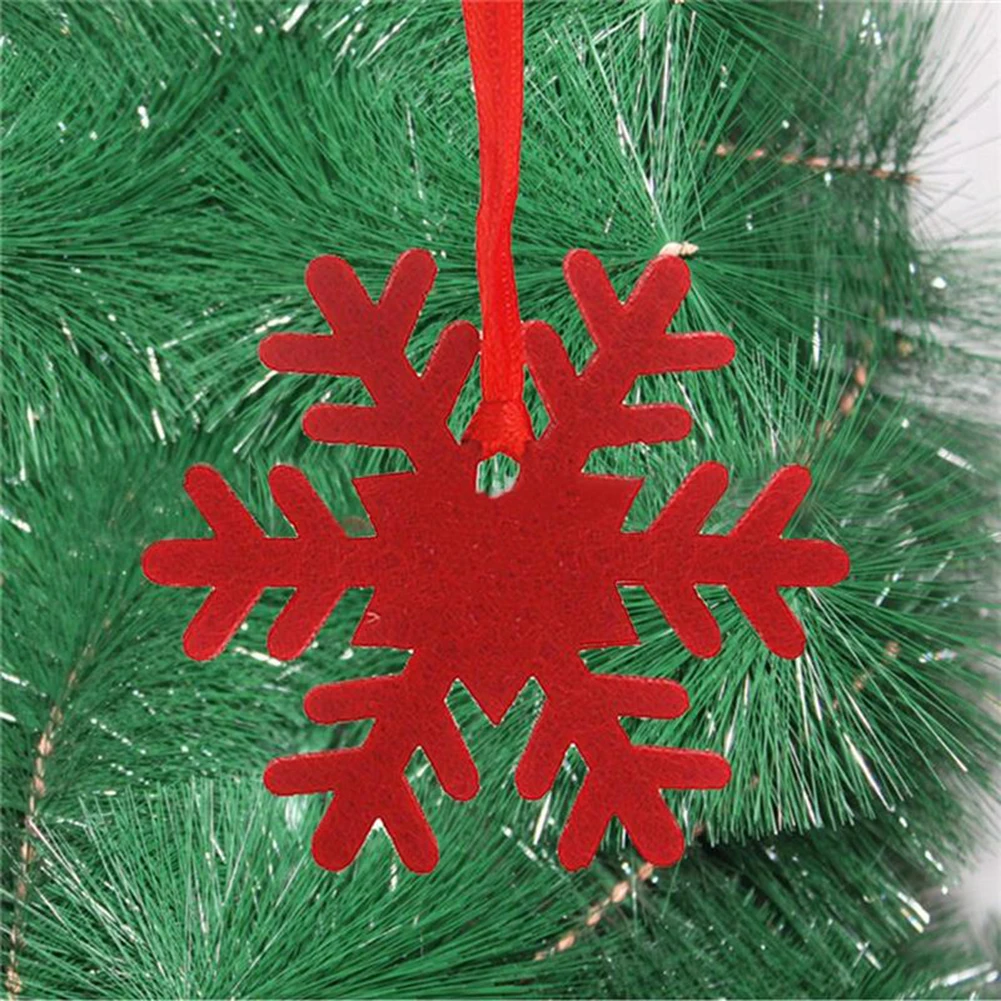 40 Pcs Christmas Tree snowflake Ornament Hanging Pendants Gifts for New Year Non-woven Christmas Decoration for home No5
40 Pcs Christmas Tree snowflake Ornament Hanging Pendants Gifts for New Year Non-woven Christmas Decoration for home No5