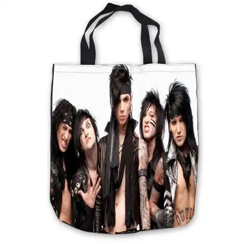 Фото Custom Canvas bvb_chibi_black_veil_brides_ (1) ToteBags Hand Bags Shopping Bag Casual Beach HandBags Foldable 180911-04-56 | Багаж и сумки