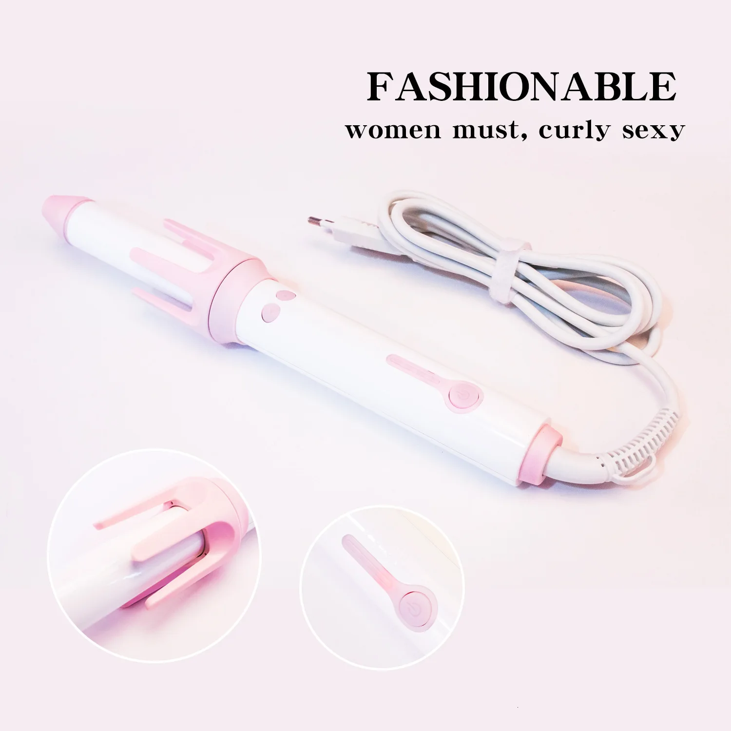 Professional multi-function curling iron automatic curling iron negative ion perm curler trend
Professional multi-function curling iron automatic curling iron negative ion perm curler trend