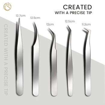 1pcs Eyelash Tweezers Professional Lash Tweezer Eyelashes Extension Tweezer Eyebrow Tweezers Lashes Makeup Tools Tweezers Set
1pcs Eyelash Tweezers Professional Lash Tweezer Eyelashes Extension Tweezer Eyebrow Tweezers Lashes Makeup Tools Tweezers Set