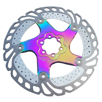Rainbow Bicycle Disc Brake Rotor Cooling Floating Hollow Lightweight Quick Cool 140/160/180/203mm With Install Bolts
Rainbow Bicycle Disc Brake Rotor Cooling Floating Hollow Lightweight Quick Cool 140/160/180/203mm With Install Bolts