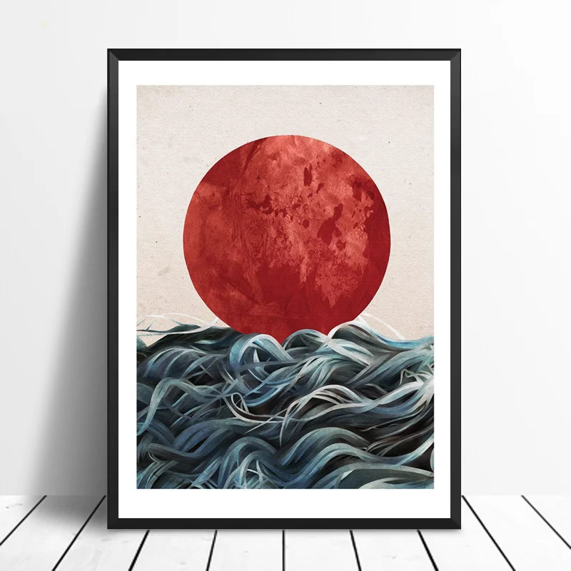Nordic Style Wall Art Canvas Painting Printed Home Decoration Abstract Japanese Sunrise Modular Pictures Posters Living Room
Nordic Style Wall Art Canvas Painting Printed Home Decoration Abstract Japanese Sunrise Modular Pictures Posters Living Room