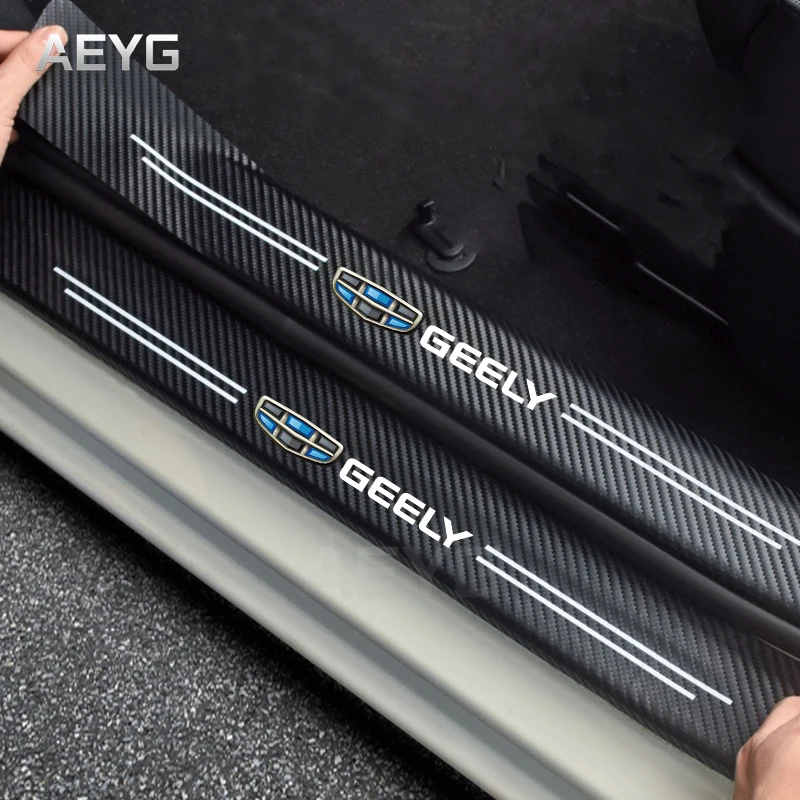 Автомобильная наклейка из углеродного волокна для Geely Atlas Coolray Emgrand EC7 EC8 X7 EX7 CK2 CK3 GL