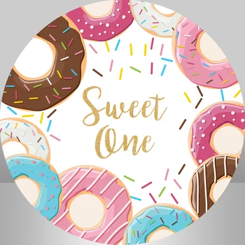 Circle Round Backdrop Customize Sweet one baby shower Birthday Party Cake Table Cover Banner Candy Land Donut Photo Studio
Circle Round Backdrop Customize Sweet one baby shower Birthday Party Cake Table Cover Banner Candy Land Donut Photo Studio