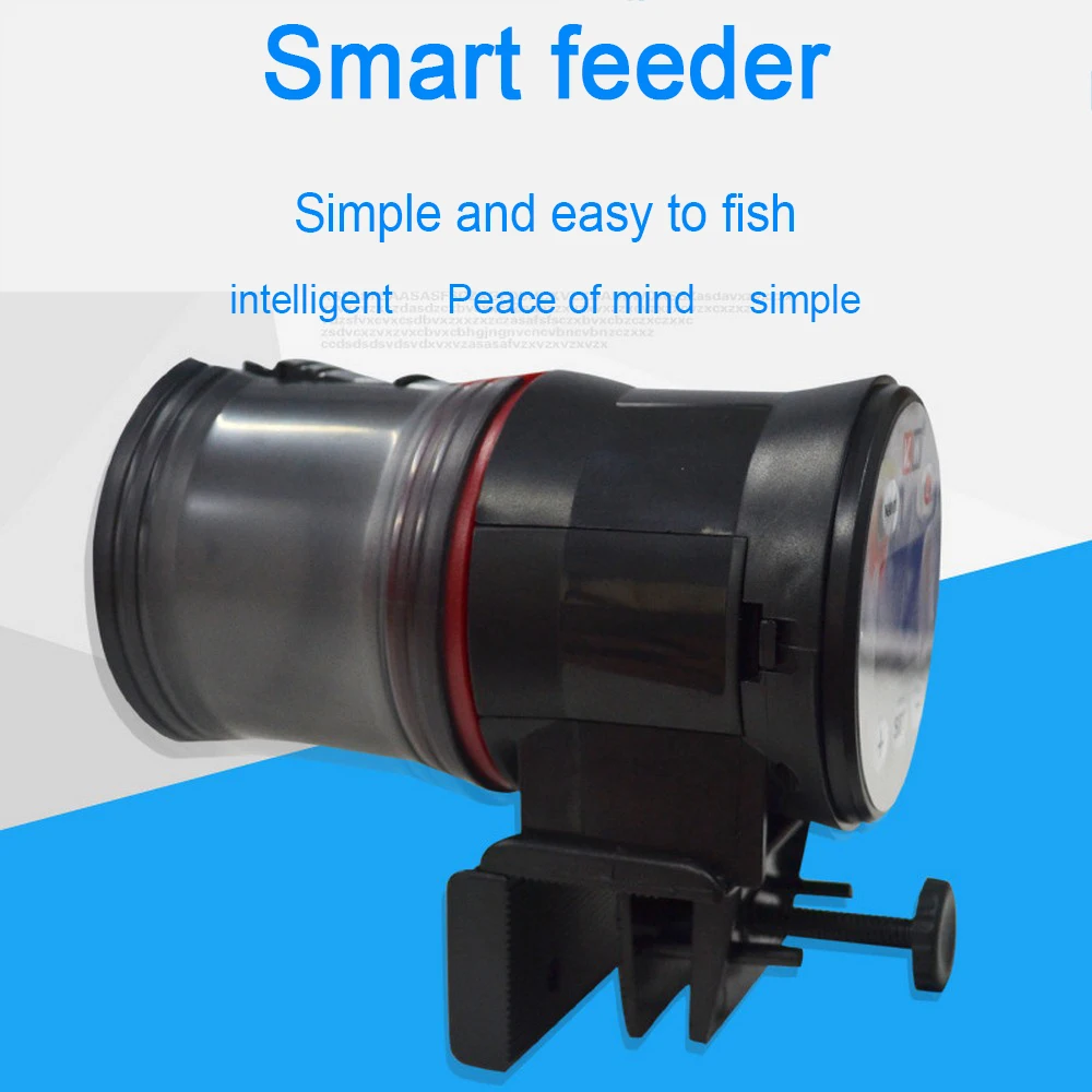 LCD Electronic Smart Automatic Fish Feeder Dispenser Timer Automatic Tank Food Feeding Machine Aquarium Auto Fish Feeder Timer
LCD Electronic Smart Automatic Fish Feeder Dispenser Timer Automatic Tank Food Feeding Machine Aquarium Auto Fish Feeder Timer