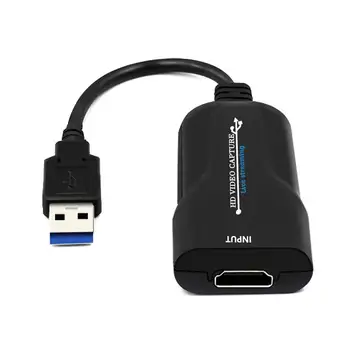 HDMI Output Video Capture Card Convenient Compact HDMI To USB 3.0 Game Capture Card Grabber Suitable For Low-latency Game
HDMI Output Video Capture Card Convenient Compact HDMI To USB 3.0 Game Capture Card Grabber Suitable For Low-latency Game