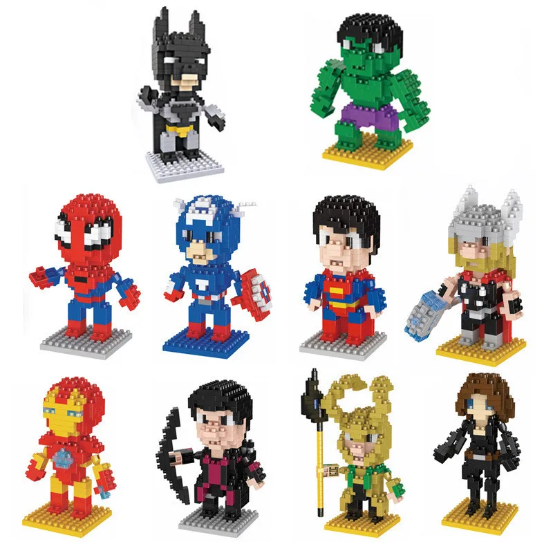 LNO Small Particles of Diamond Building Blocks Children'S Educational Marvel Avengers Series Anime Toy Cross Border Export
LNO Small Particles of Diamond Building Blocks Children'S Educational Marvel Avengers Series Anime Toy Cross Border Export