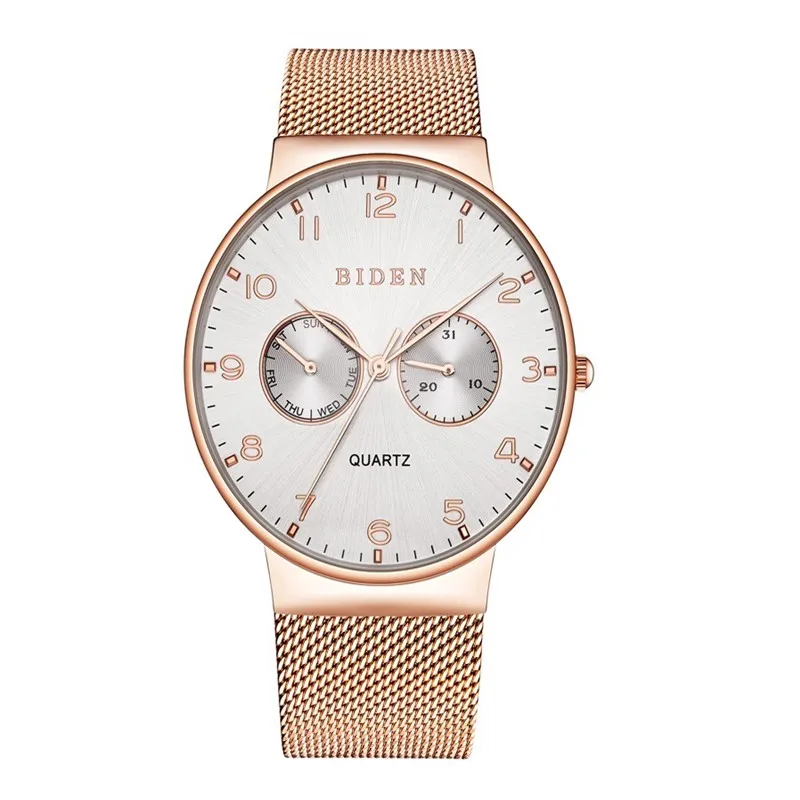 Simple fashion leisure imported ultra-thin business network with waterproof quartz watch
Simple fashion leisure imported ultra-thin business network with waterproof quartz watch