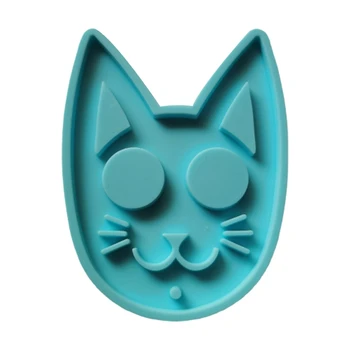 DIY Crafts Decor Crystal Epoxy Resin Mold Cat Key Chain Casting Silicone Mould AXYD
DIY Crafts Decor Crystal Epoxy Resin Mold Cat Key Chain Casting Silicone Mould AXYD