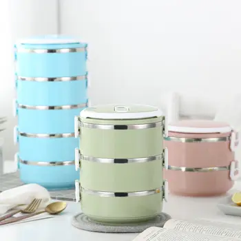 Stainless Steel Insulated Lunch Box with Meal for Household Adult Three-layer Lunch Box 2 Layer 4 Layer Large Capacity Children
Stainless Steel Insulated Lunch Box with Meal for Household Adult Three-layer Lunch Box 2 Layer 4 Layer Large Capacity Children