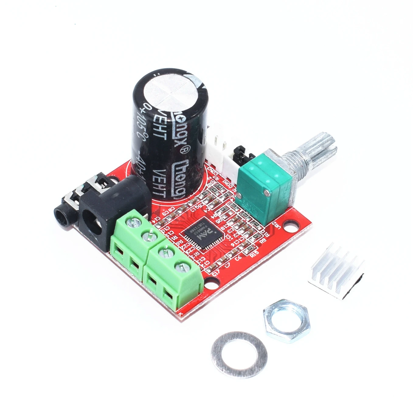 D83 12V Мини Hi Fi PAM8610 аудио стерео усилитель доска 2X10W двухканальный класса D Самые