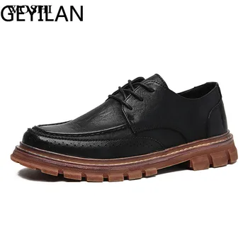 Zapatos De Hombre mens shoes Casual Leather Shoes Oxford Men Martins Leather Shoes Formal dresses Work Safety Shoes Fashion 
Zapatos De Hombre mens shoes Casual Leather Shoes Oxford Men Martins Leather Shoes Formal dresses Work Safety Shoes Fashion