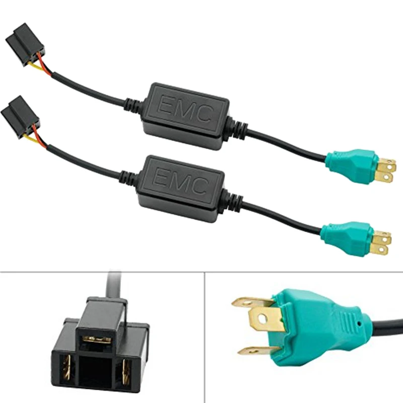 2Pcs H4 Anti Flicker Harness Error Free Decoders LED Headlight Canbus Wiring Kit Free Resistor Fit 7 Inch H4 Headlight for Jeep
2Pcs H4 Anti Flicker Harness Error Free Decoders LED Headlight Canbus Wiring Kit Free Resistor Fit 7 Inch H4 Headlight for Jeep
