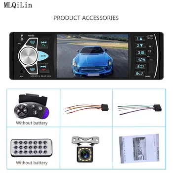Autoradio 4022D 4.1" 1 Din Car Radio Audio Stereo USB AUX FM Audio Player Radio Station With Remote Control Car Audio
Autoradio 4022D 4.1" 1 Din Car Radio Audio Stereo USB AUX FM Audio Player Radio Station With Remote Control Car Audio