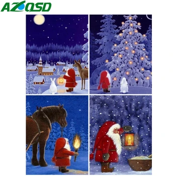 AZQSD Diamond Painting Santa Claus Cross Stitch 5d Diy Diamond Art Christmas Embroidery Sale Handicrafts Home Decor Gift 
AZQSD Diamond Painting Santa Claus Cross Stitch 5d Diy Diamond Art Christmas Embroidery Sale Handicrafts Home Decor Gift