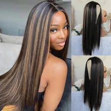 Highlight Lace Wig Honey Blonde Silk Base Closure Wig Middle Part Straight Lace Front Wigs Ombre Brown Colored Synthetic Wigs
Highlight Lace Wig Honey Blonde Silk Base Closure Wig Middle Part Straight Lace Front Wigs Ombre Brown Colored Synthetic Wigs
