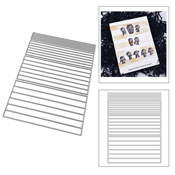 2020 New Rectangle Stripe Rainbow Metal Cutting Dies For Embossing Making Greeting Card Background Paper Scrapbooking No Stamps
2020 New Rectangle Stripe Rainbow Metal Cutting Dies For Embossing Making Greeting Card Background Paper Scrapbooking No Stamps