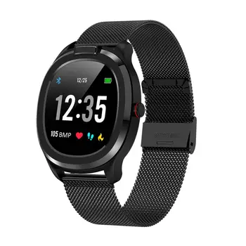 ZKCREATION Measure Body Temperature Smart Watch Tracker Bluetooth IOS Android Phone Monitoring Sleeping Sports with Alloy Straps
ZKCREATION Measure Body Temperature Smart Watch Tracker Bluetooth IOS Android Phone Monitoring Sleeping Sports with Alloy Straps