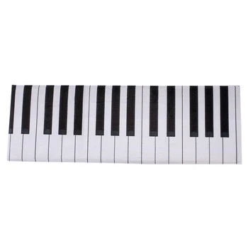 

Piano Keys Mat Notes Pattern Home Door Floor Mats Animal Stone Tree Waterproof Colored Beating Rugs Kitchen Home Decor Crafts 40