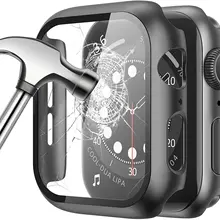 Glass+Cover For Apple Watch case 45mm 41mm 44mm 40mm 42mm 38mm iWatch Accessorie Screen Protector Apple watch serie 3 4 5 6 SE 7 Glass+Cover For Apple Watch case 45mm 41mm 44mm 40mm 42mm 38mm iWatch Accessorie Screen Protector Apple watch serie 3 4 5 6 SE 7