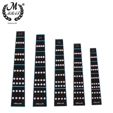 

M MBAT 1/8-4/4 Violin Intonation Stickers Fretboard Marker Beginner Learning Violin Fingerboard Sticker Violin Parts Accessories