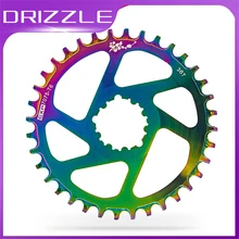 Łańcuch rowerowy koło górskie/MTB Road GXP korba rowerowa 32T 34T 36T 38T rower koło korba pojedyncza płyta części rowerowe darmowa wysyłka(China)