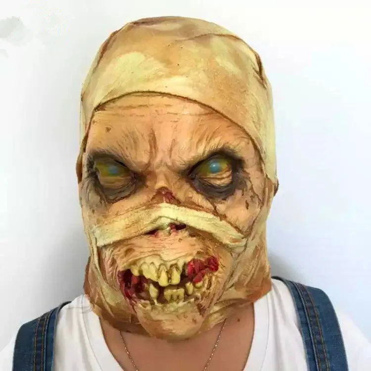 Halloween zombies face mask Adult Full Face Funny Mask Halloween Party Cosplay carnival festival holiday fancy ball mummy
Halloween zombies face mask Adult Full Face Funny Mask Halloween Party Cosplay carnival festival holiday fancy ball mummy