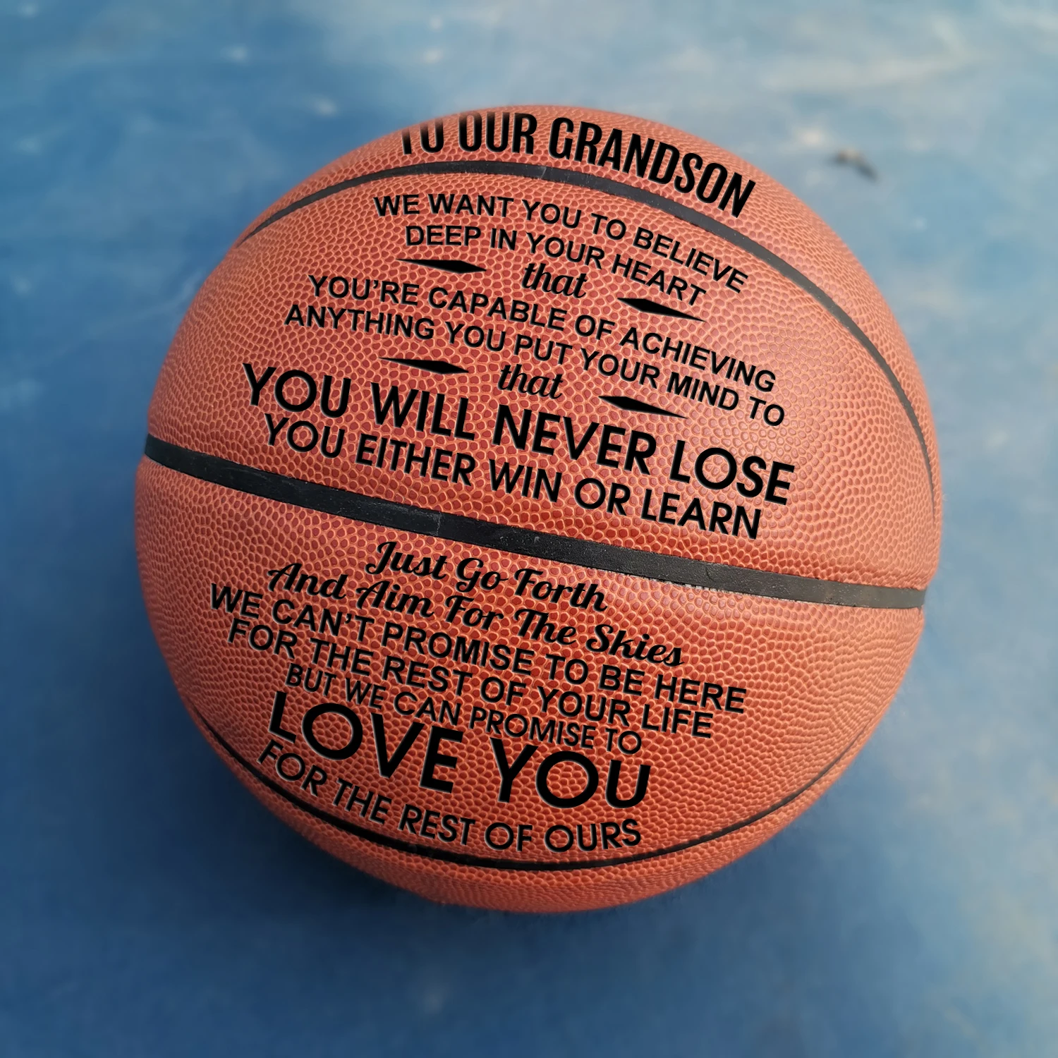To My Grandson You Basketball Wholesale or retail Cheap Basketball Ball Official Size7 Basketball With Net Bag+ Needle
To My Grandson You Basketball Wholesale or retail Cheap Basketball Ball Official Size7 Basketball With Net Bag+ Needle
