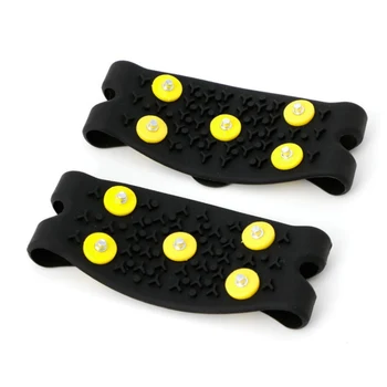 1 pair 5-Stud Snow Ice claw Climbing Anti Slip Grips Cleats Shoes Cover for women men Boots Cover
1 pair 5-Stud Snow Ice claw Climbing Anti Slip Grips Cleats Shoes Cover for women men Boots Cover