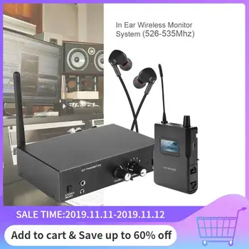 For ANLEON S2 Stereo Wireless In Ear Monitoring System Stage Monitoring 561-568Mhz with transmitter/Earphone Microphone
For ANLEON S2 Stereo Wireless In Ear Monitoring System Stage Monitoring 561-568Mhz with transmitter/Earphone Microphone