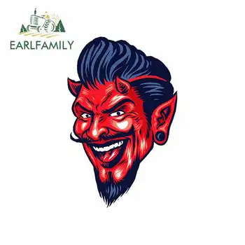 EARLFAMILY 13cm x 8.3cm for Smiling Red Devil Cartoon Car Stickers Helmet Motorcycle Sunscreen Vinyl JDM Bumper Truck Graphics
EARLFAMILY 13cm x 8.3cm for Smiling Red Devil Cartoon Car Stickers Helmet Motorcycle Sunscreen Vinyl JDM Bumper Truck Graphics