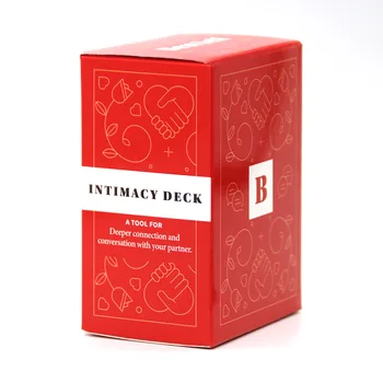 Intimacy Deck by BestSelf-Best couple card game with full English romantic gifts
Intimacy Deck by BestSelf-Best couple card game with full English romantic gifts