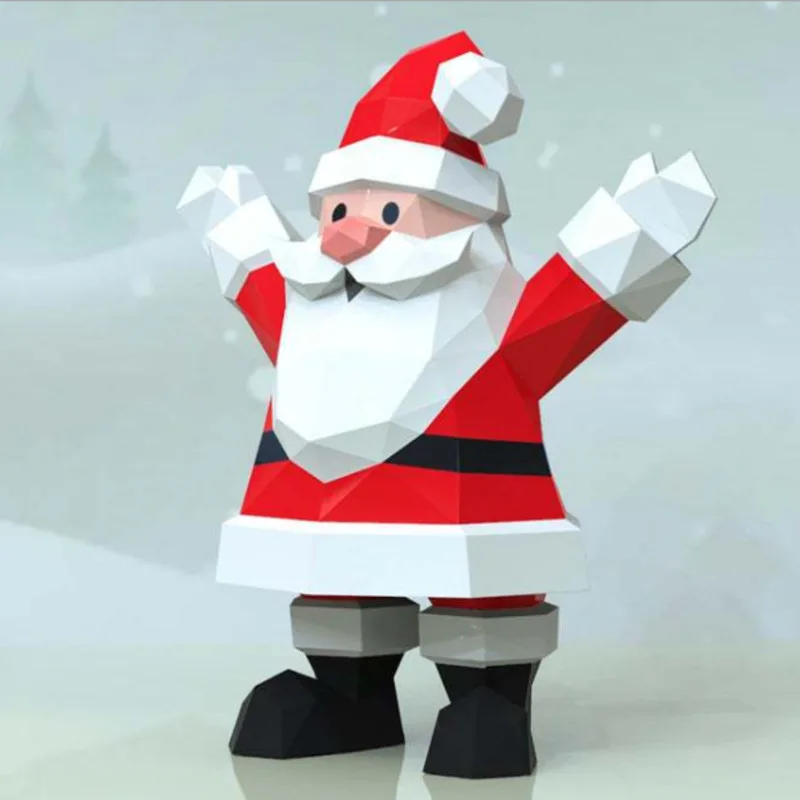 3D Santa Claus Fox Animal Paper Model Toy Home Decor Room Decor DIY Paper Craft Model Party Gift Handmade Creative Decoration
3D Santa Claus Fox Animal Paper Model Toy Home Decor Room Decor DIY Paper Craft Model Party Gift Handmade Creative Decoration