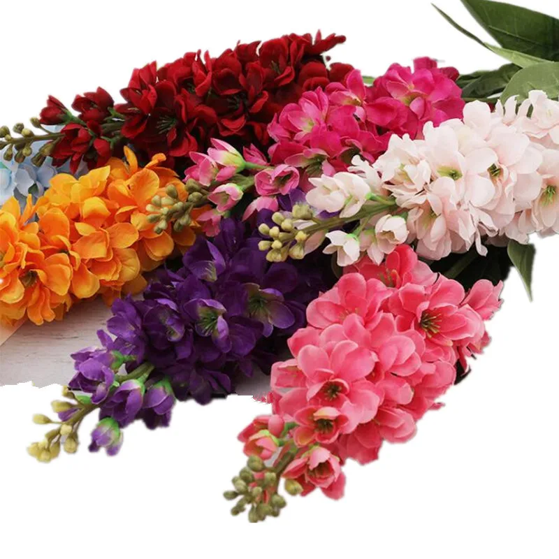 11pcs Silk Delphinium Simulation Larkspur Hyacinth Flower for Wedding Centerpieces Home Party Supermarket Decorative Flowers
11pcs Silk Delphinium Simulation Larkspur Hyacinth Flower for Wedding Centerpieces Home Party Supermarket Decorative Flowers