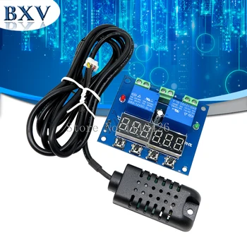 XH-M452 Thermostat Temperature Humidity Control Thermometer Hygrometer Controller Module DC 12V LED Digital Display Dual Output
XH-M452 Thermostat Temperature Humidity Control Thermometer Hygrometer Controller Module DC 12V LED Digital Display Dual Output
