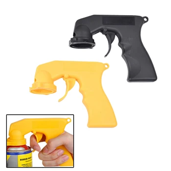 Aerosol Spray Can Gun Handle With Full Grip Trigger Adapter Locking Collar For Car Paint Care Maintenance Painting Paint Tool
Aerosol Spray Can Gun Handle With Full Grip Trigger Adapter Locking Collar For Car Paint Care Maintenance Painting Paint Tool
