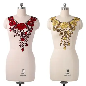 1Pc 1Pc 32x45cm Five Irregular Peony Flower Leaves Embroidery Neckline Hollow Lace Collar Applique Patch Wedding Bridal Dress
1Pc 1Pc 32x45cm Five Irregular Peony Flower Leaves Embroidery Neckline Hollow Lace Collar Applique Patch Wedding Bridal Dress