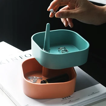 Jewelry Snack Box 360 Degree Rotating Storage Box Multi Layers Jewelry Organizer Holder For Necklace Ring Earring Container Case
Jewelry Snack Box 360 Degree Rotating Storage Box Multi Layers Jewelry Organizer Holder For Necklace Ring Earring Container Case