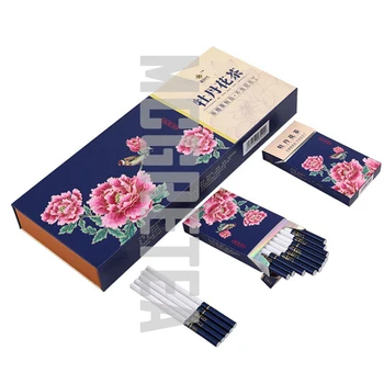 Hot Selling 1 Pack Peony Tea Cigarette Fine Tea Herbal Cigarettes Women Men Healthy Cigarettes No Nicotine & Tobacco 
Hot Selling 1 Pack Peony Tea Cigarette Fine Tea Herbal Cigarettes Women Men Healthy Cigarettes No Nicotine & Tobacco