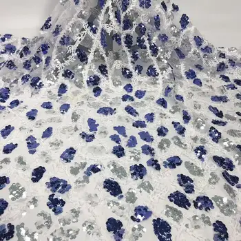 fashion African Lace Fabrics 2020 High Quality Nigerian Sequins Lace Fabric French Tulle Mesh Lace Fabrics for Wedding Dress
fashion African Lace Fabrics 2020 High Quality Nigerian Sequins Lace Fabric French Tulle Mesh Lace Fabrics for Wedding Dress