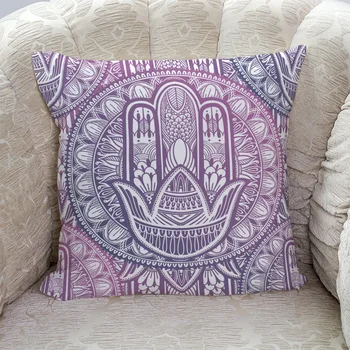 Mandala Purple Gradient Palm Pattern Pillow Covers Cases Cushion Pillowcase Square Print
Mandala Purple Gradient Palm Pattern Pillow Covers Cases Cushion Pillowcase Square Print