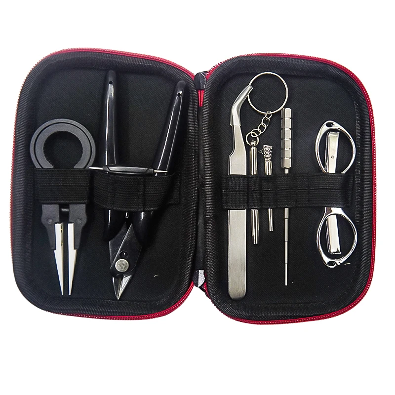 BMTD Blacksmith Tool Kit 8 Different Useful Vape Tool Kit/ VS Electronic Cigarette DIY Tool Kit
BMTD Blacksmith Tool Kit 8 Different Useful Vape Tool Kit/ VS Electronic Cigarette DIY Tool Kit