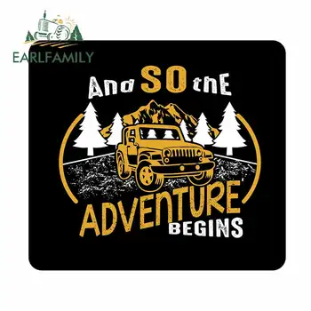 EARLFAMILY 13cm x 11.6cm for And So The Adventure Begins Car Stickers and Decals Fashion DIY Hip Hop Scratch-proof 3D Decoration
EARLFAMILY 13cm x 11.6cm for And So The Adventure Begins Car Stickers and Decals Fashion DIY Hip Hop Scratch-proof 3D Decoration